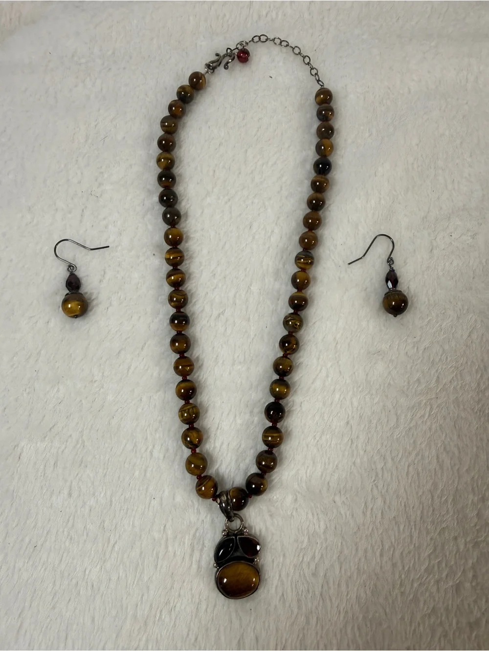 Handmade tigers eye